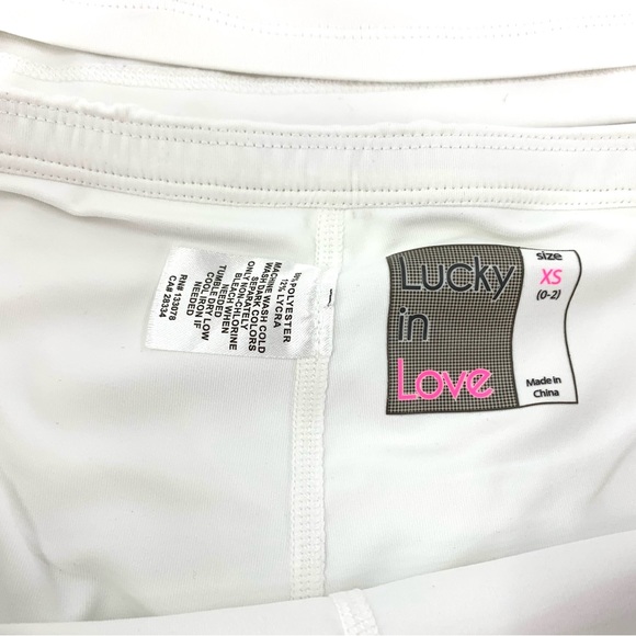 Lucky in Love Embroidery Collection Eyelet Tier Skirt and Top ( Set) size XS - Picture 7 of 9